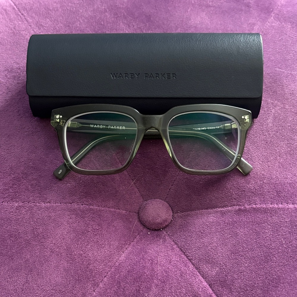 Warby Parker Winston Eyeglasses with Black Case